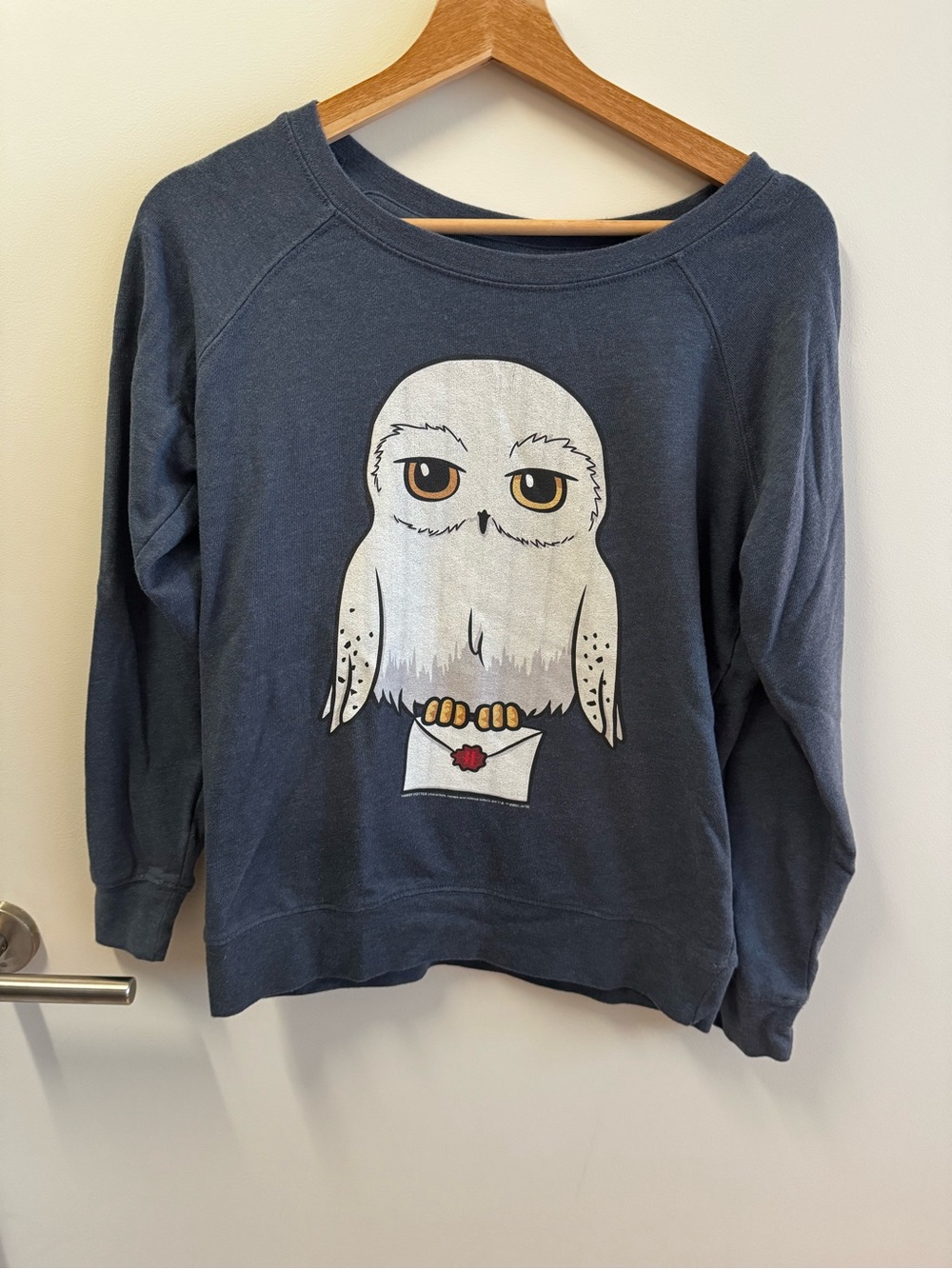 Harry Potter Hedwig Owl Crewneck - Size S
